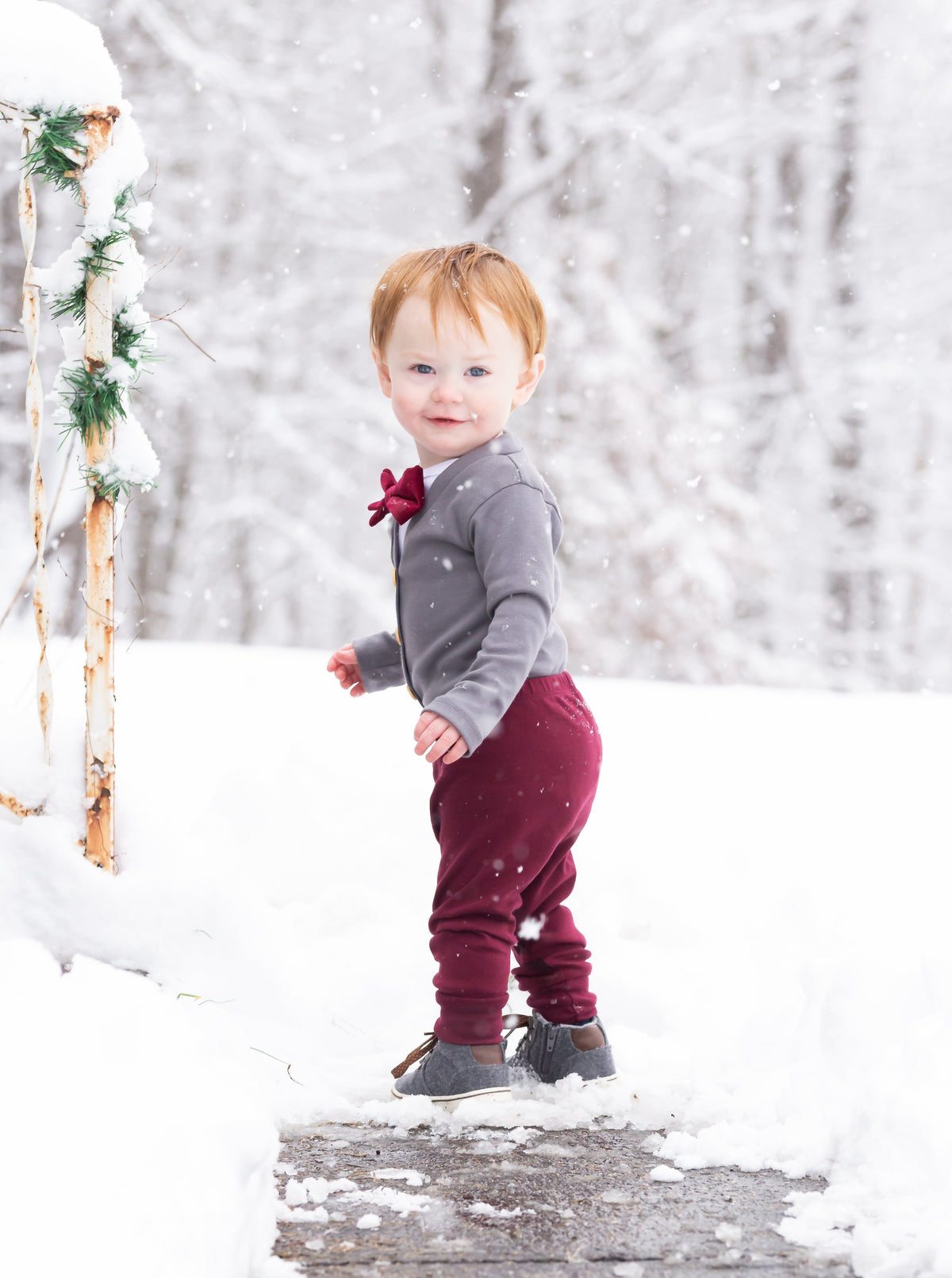 Cuddle Sleep Dream Classic Pants Burgundy Classic Baby Pants