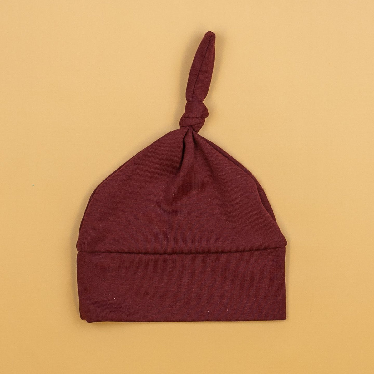 Cuddle Sleep Dream Knot Hat Burgundy Knot Hat