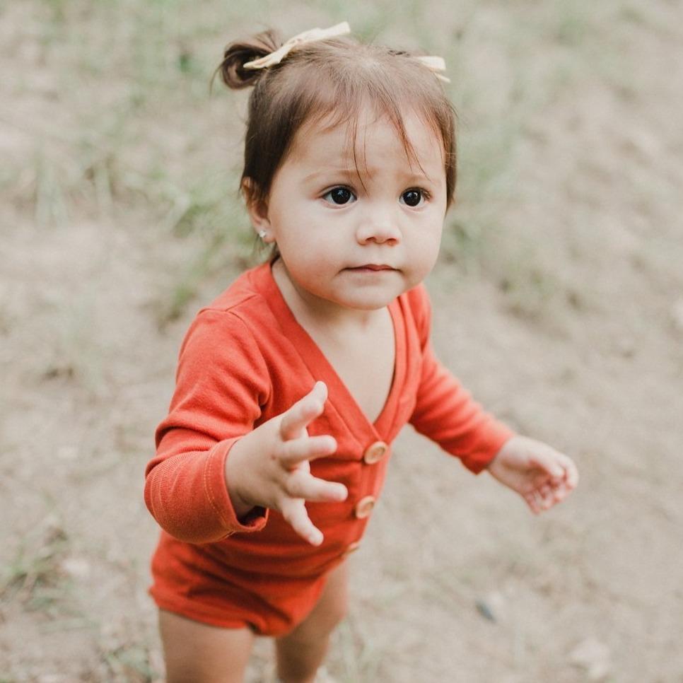 Cuddle Sleep Dream Cardisuit Burnt Orange Cardisuit