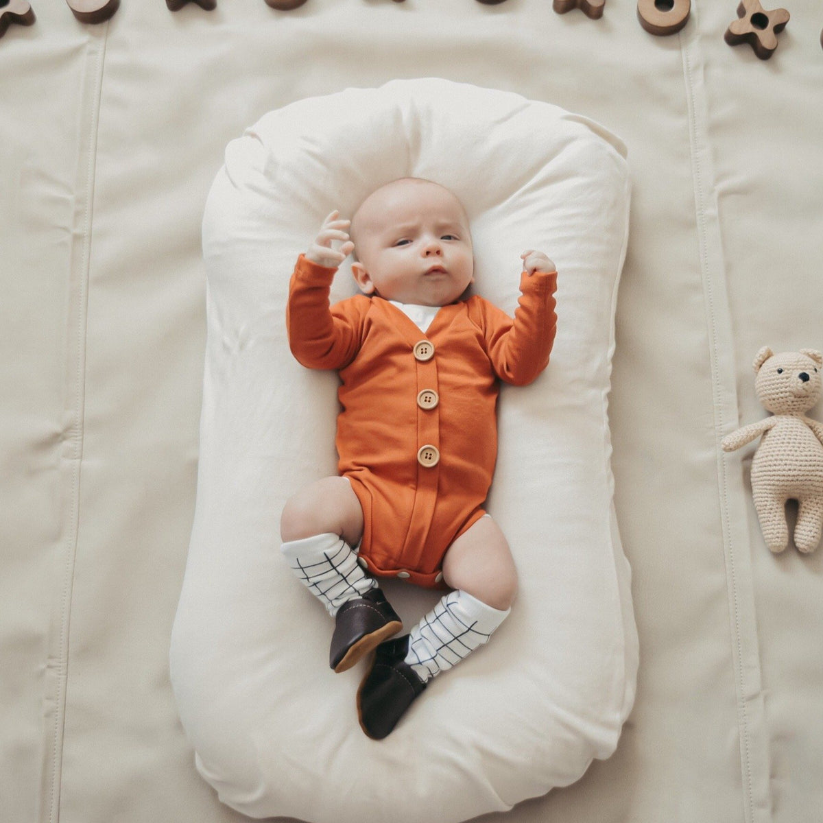 Cuddle Sleep Dream Cardisuit Burnt Orange Cardisuit