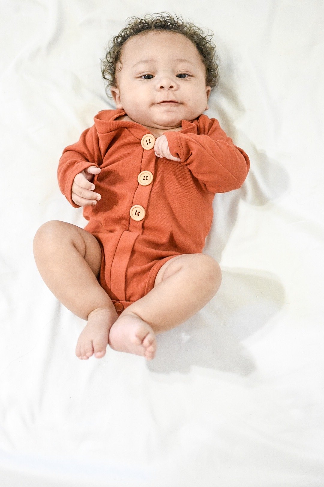 Cuddle Sleep Dream Cardisuit Burnt Orange Cardisuit