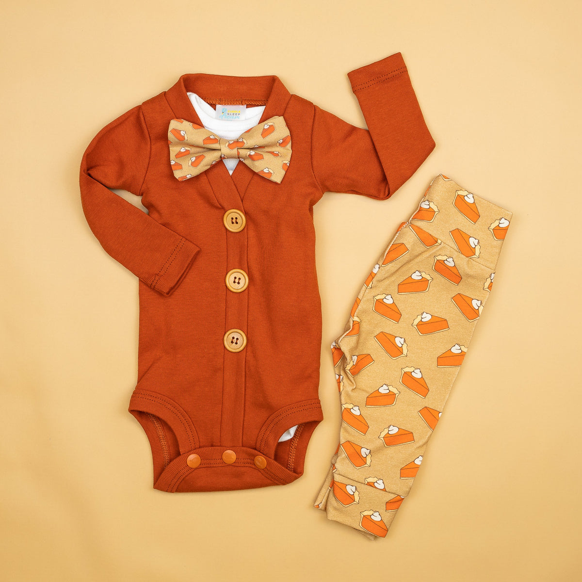 Cuddle Sleep Dream Cardisuit Burnt Orange Cardisuit