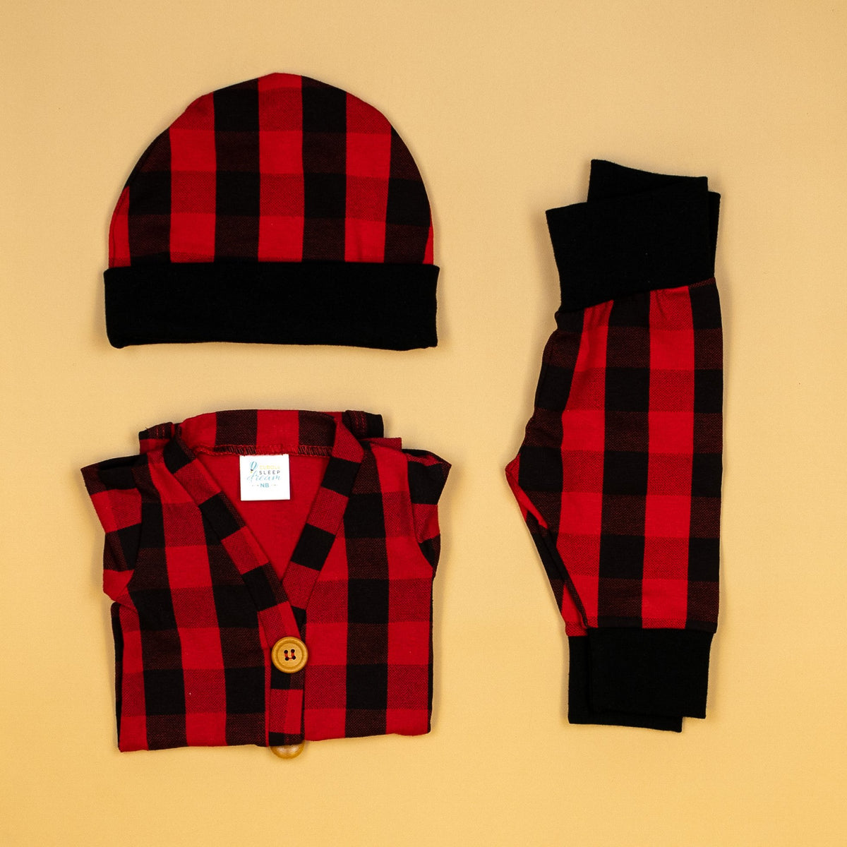Cuddle Sleep Dream Cardigan Cardigan Color Bundle | Buffalo Plaid