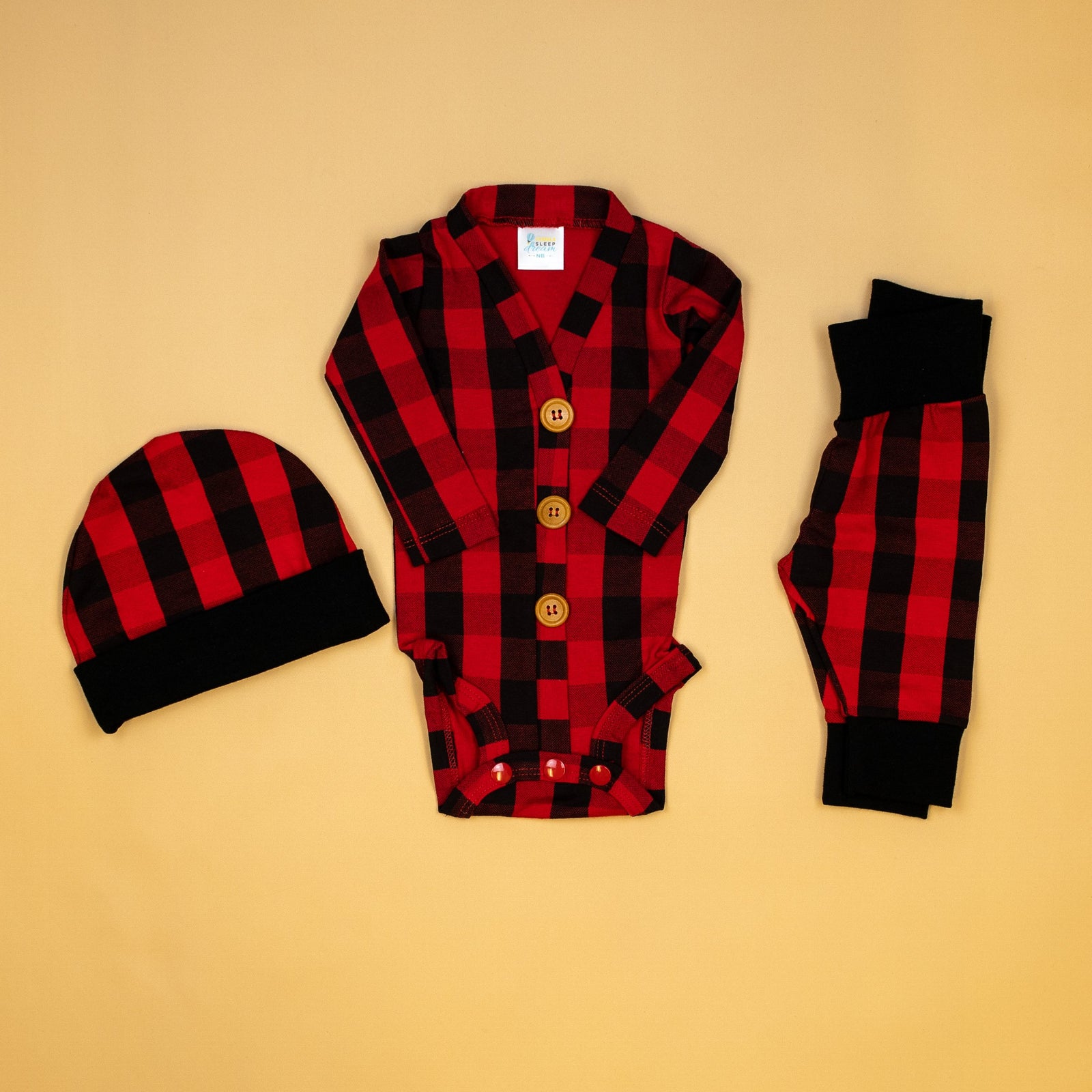 Cuddle Sleep Dream Cardigan Cardigan Color Bundle | Buffalo Plaid