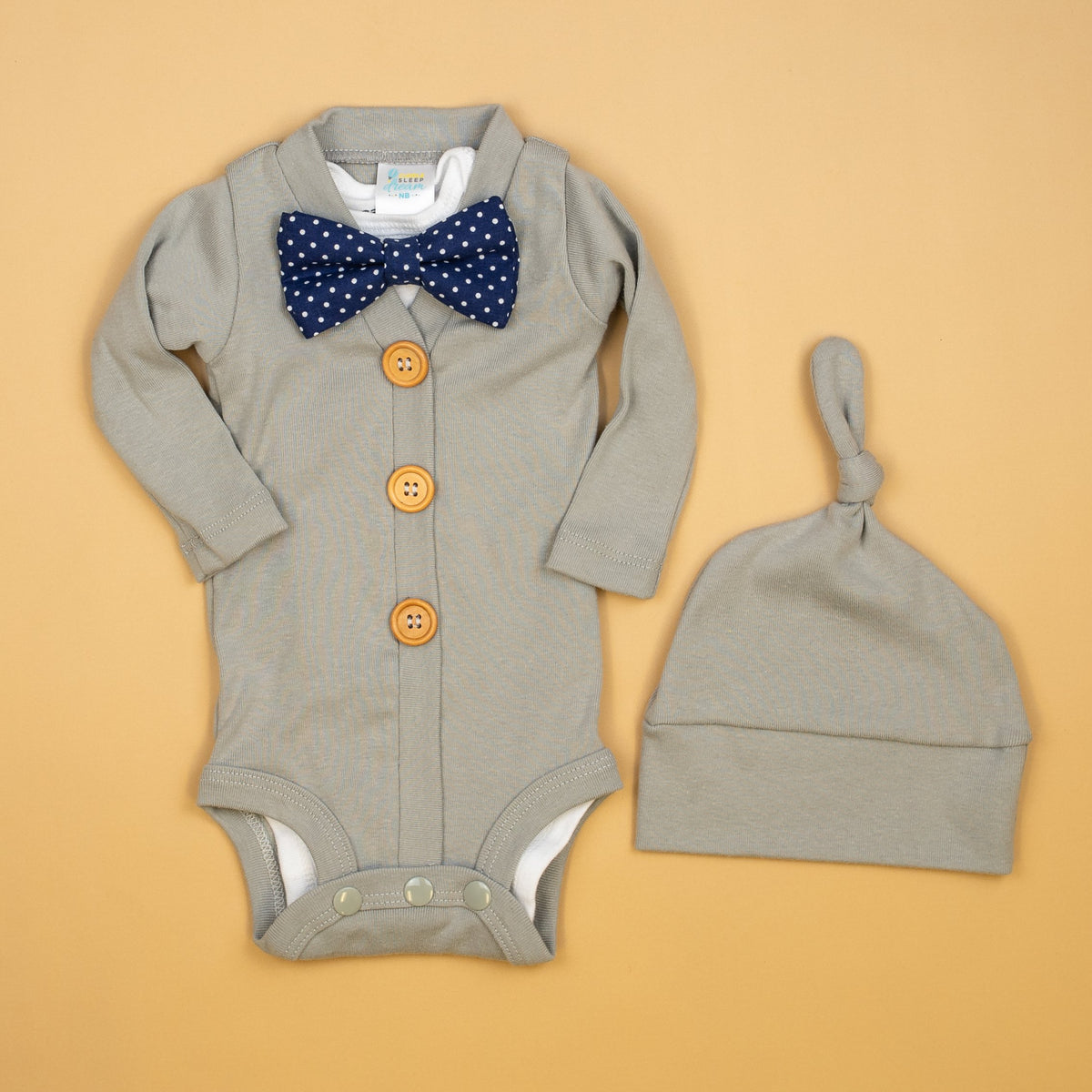 Cuddle Sleep Dream Cardigan Cardisuit Bundle | Light Gray