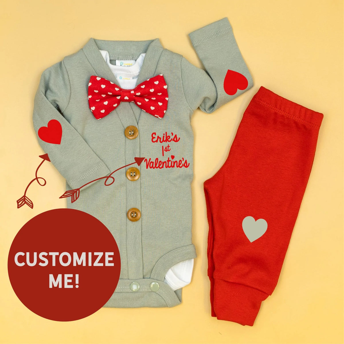 Cuddle Sleep Dream Bundles Cardisuit Bundle | Light Gray Valentine