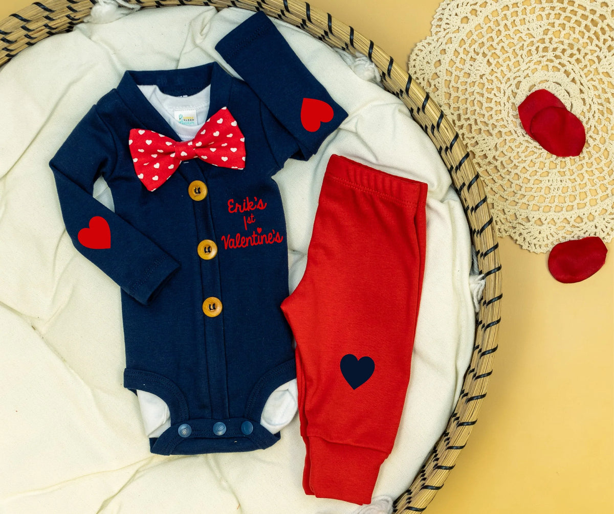 Cuddle Sleep Dream Cardisuit Bundle | Navy Valentine