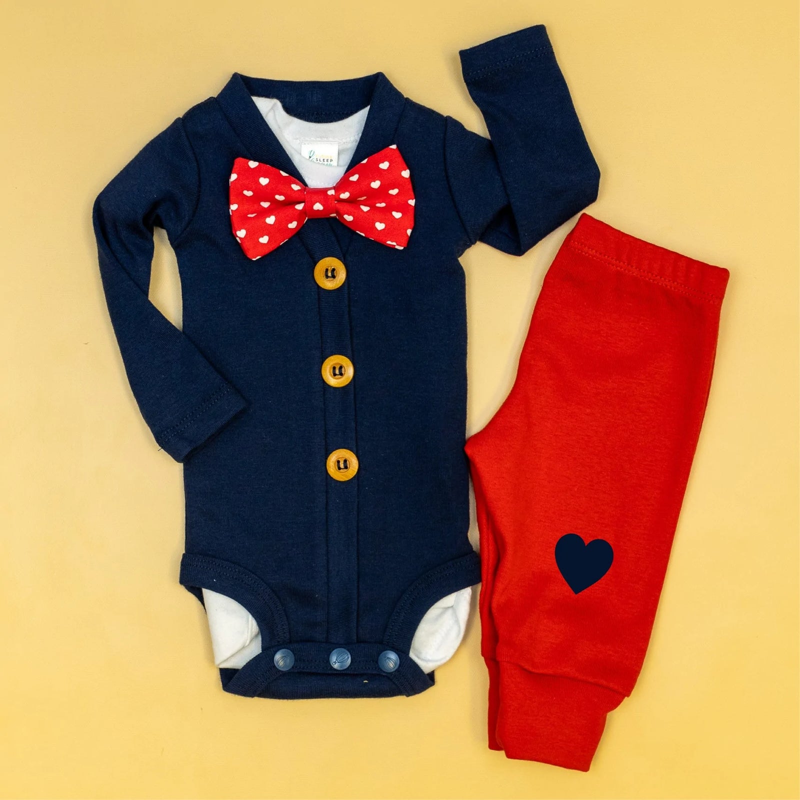 Cuddle Sleep Dream Cardisuit Bundle | Navy Valentine