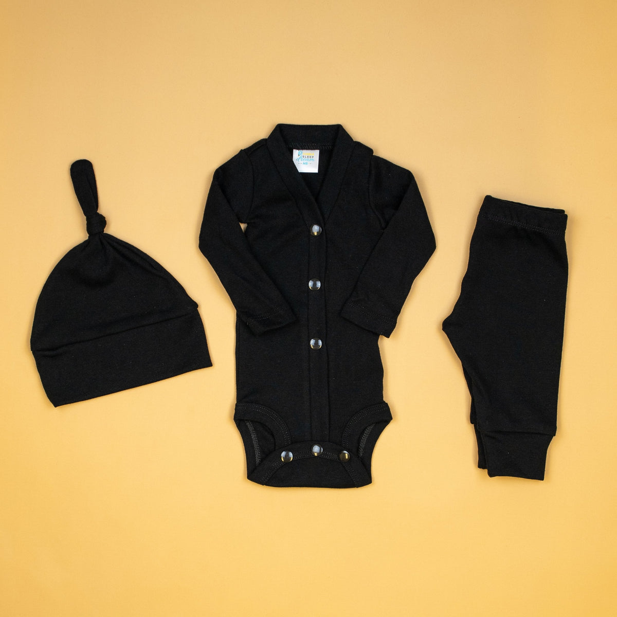 Cuddle Sleep Dream Cardigan Cardisuit Color Bundle | Black