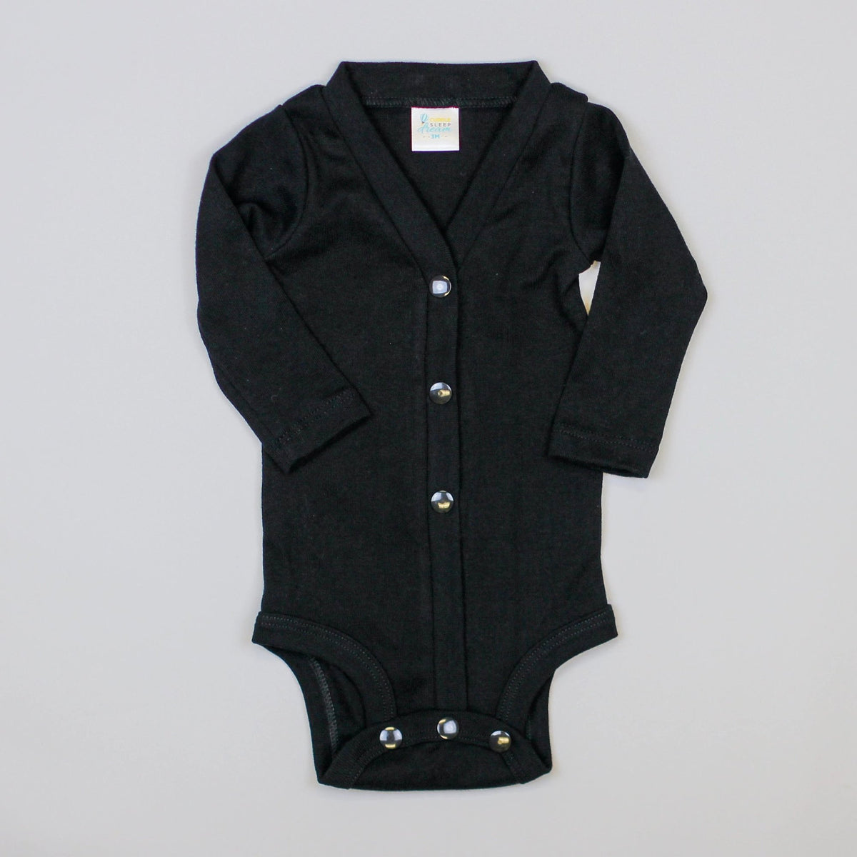 Cuddle Sleep Dream Cardigan Cardisuit Color Bundle | Black