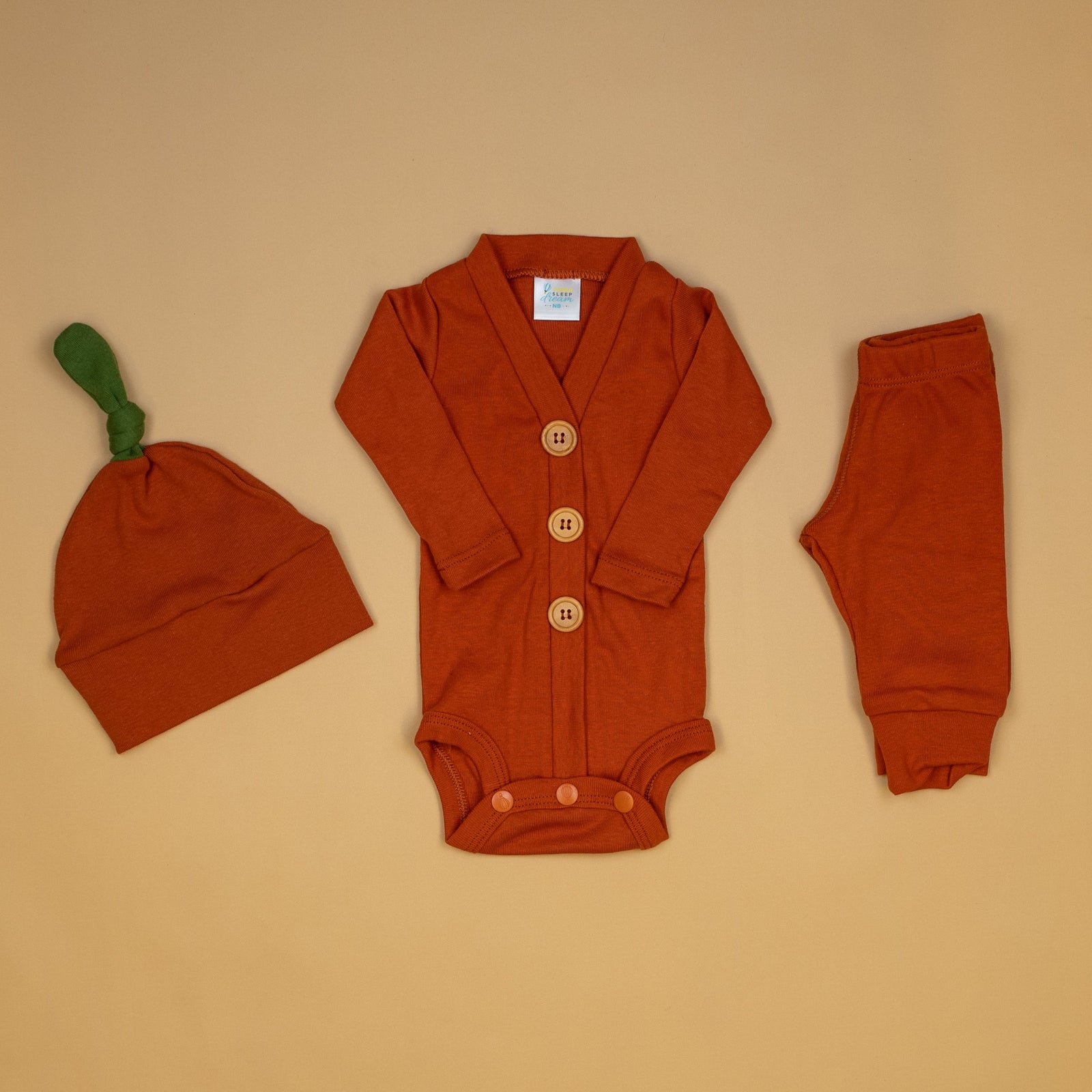 Cuddle Sleep Dream Cardigan Cardisuit Color Bundle | Burnt Orange