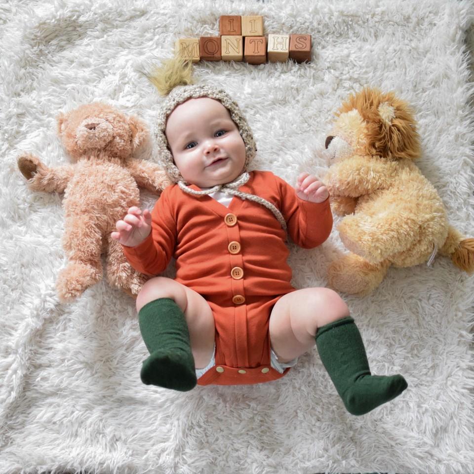 Cuddle Sleep Dream Cardigan Cardisuit Color Bundle | Burnt Orange