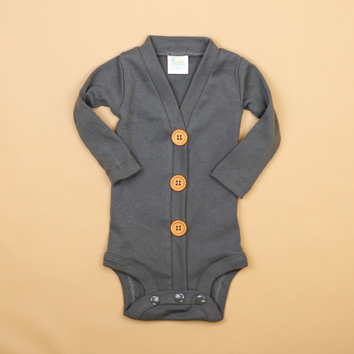 Cuddle Sleep Dream Cardigan Cardisuit Color Bundle | Dark Gray