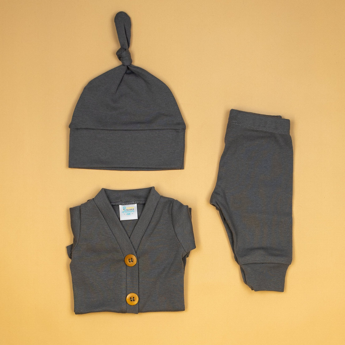 Cuddle Sleep Dream Cardigan Cardisuit Color Bundle | Dark Gray