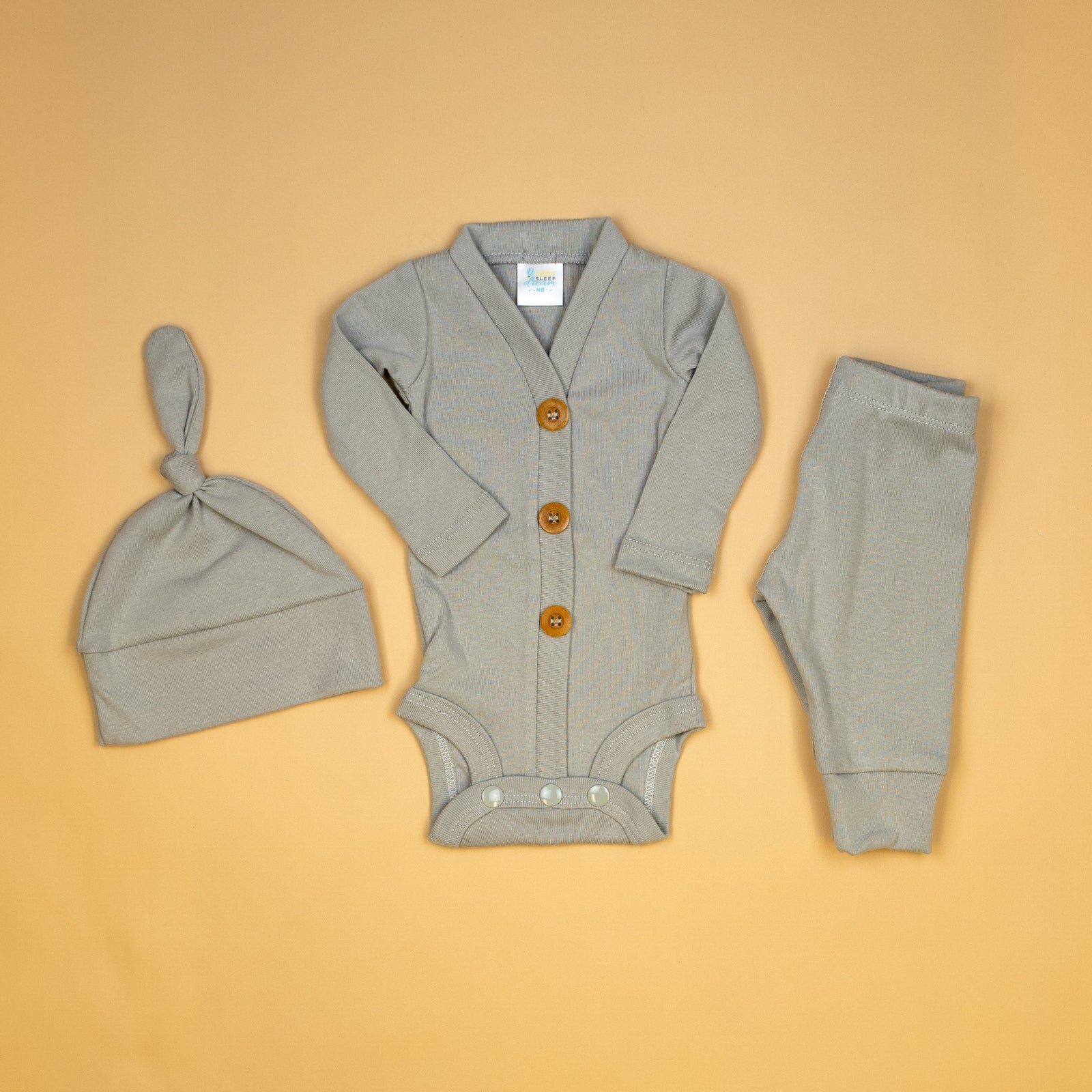 Cuddle Sleep Dream Cardigan Cardisuit Color Bundle | Light Gray