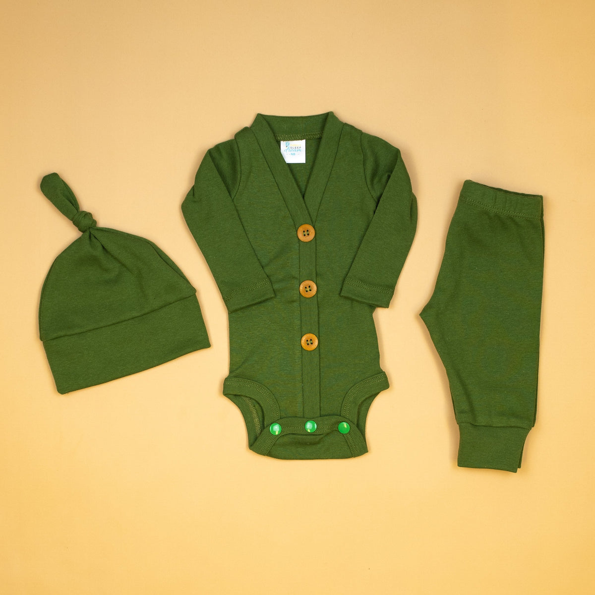 Cuddle Sleep Dream Cardigan Cardisuit Color Bundle | Olive