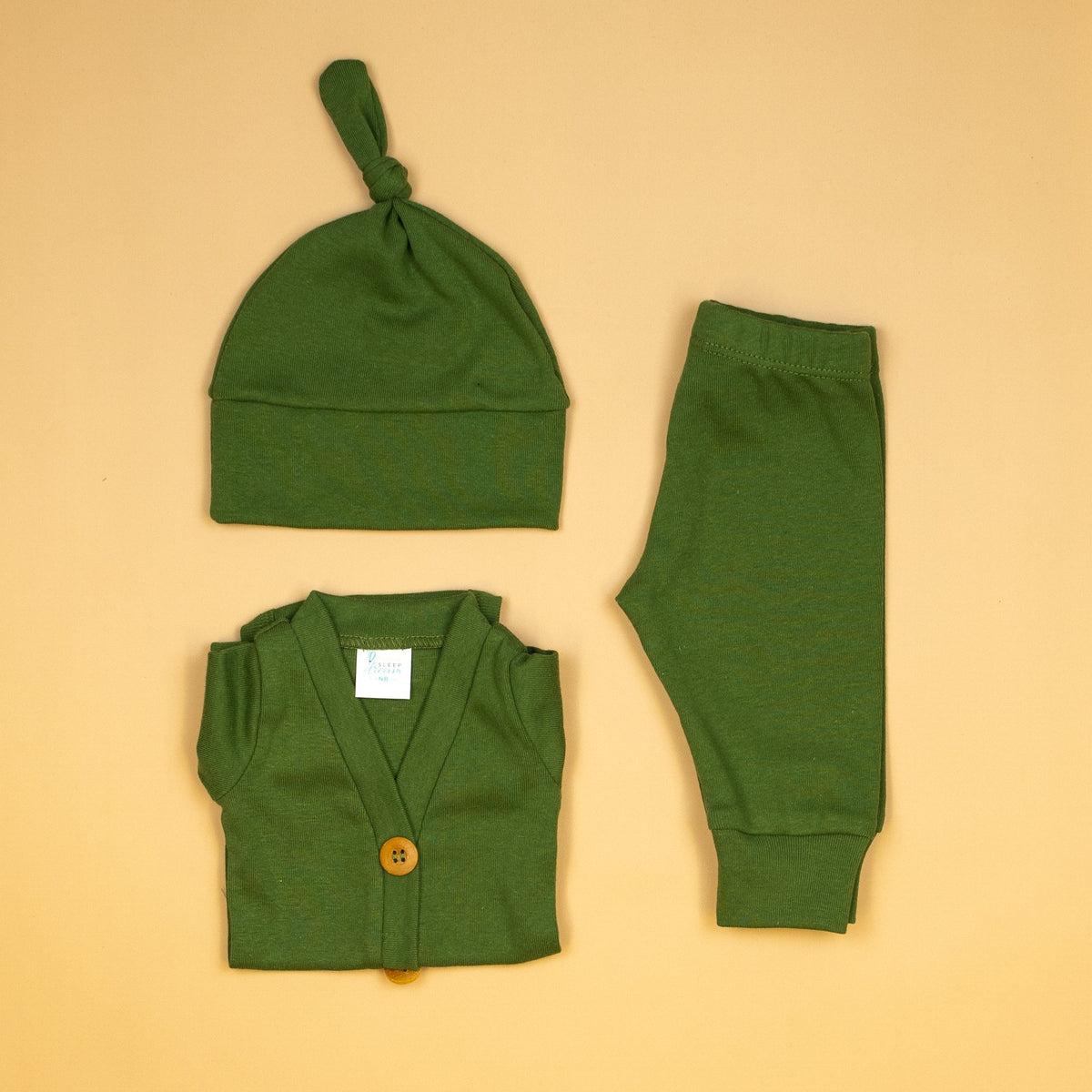 Cuddle Sleep Dream Cardigan Cardisuit Color Bundle | Olive