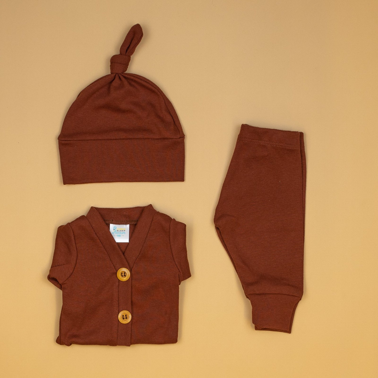 Cuddle Sleep Dream Cardigan Cardisuit Color Bundle | Rust