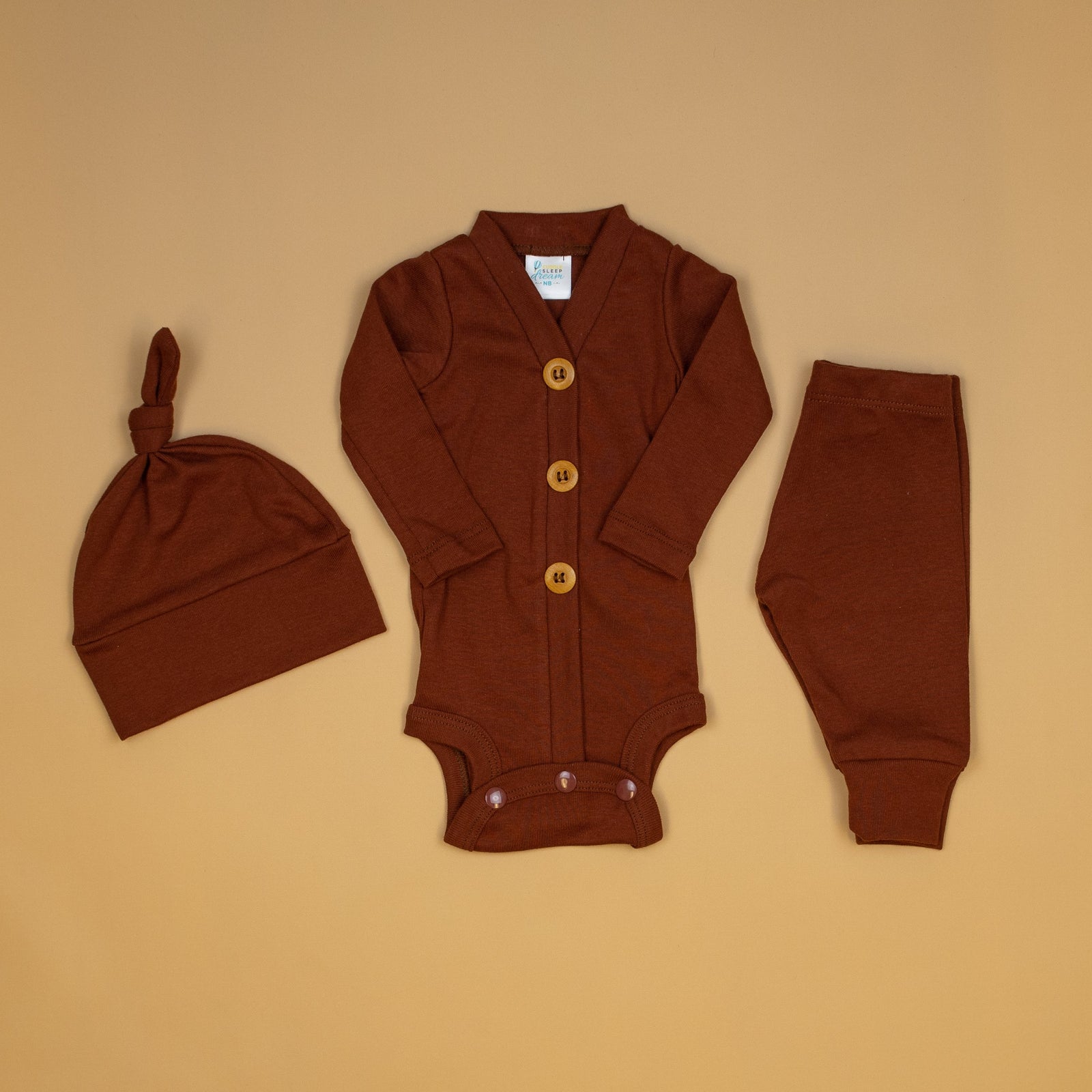 Cuddle Sleep Dream Cardigan Cardisuit Color Bundle | Rust