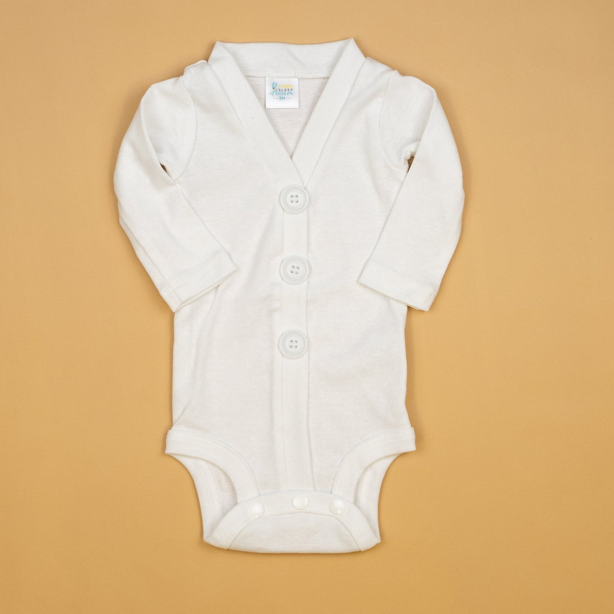 Cuddle Sleep Dream Cardigan Cardisuit Color Bundle | White