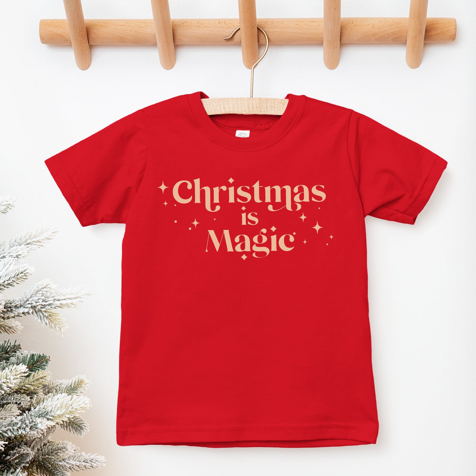 Cuddle Sleep Dream Graphic Tee Christmas is Magic | Infant/Toddler/Youth Tshirt