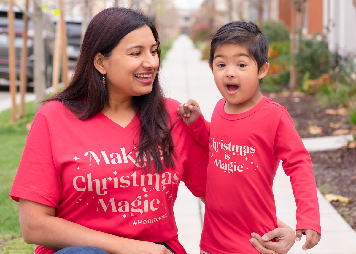 Cuddle Sleep Dream Graphic Tee Christmas is Magic | Infant/Toddler/Youth Tshirt