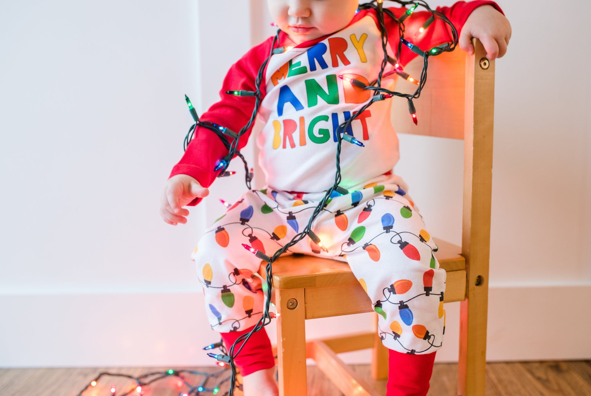 Christmas Lights Slim Joggers