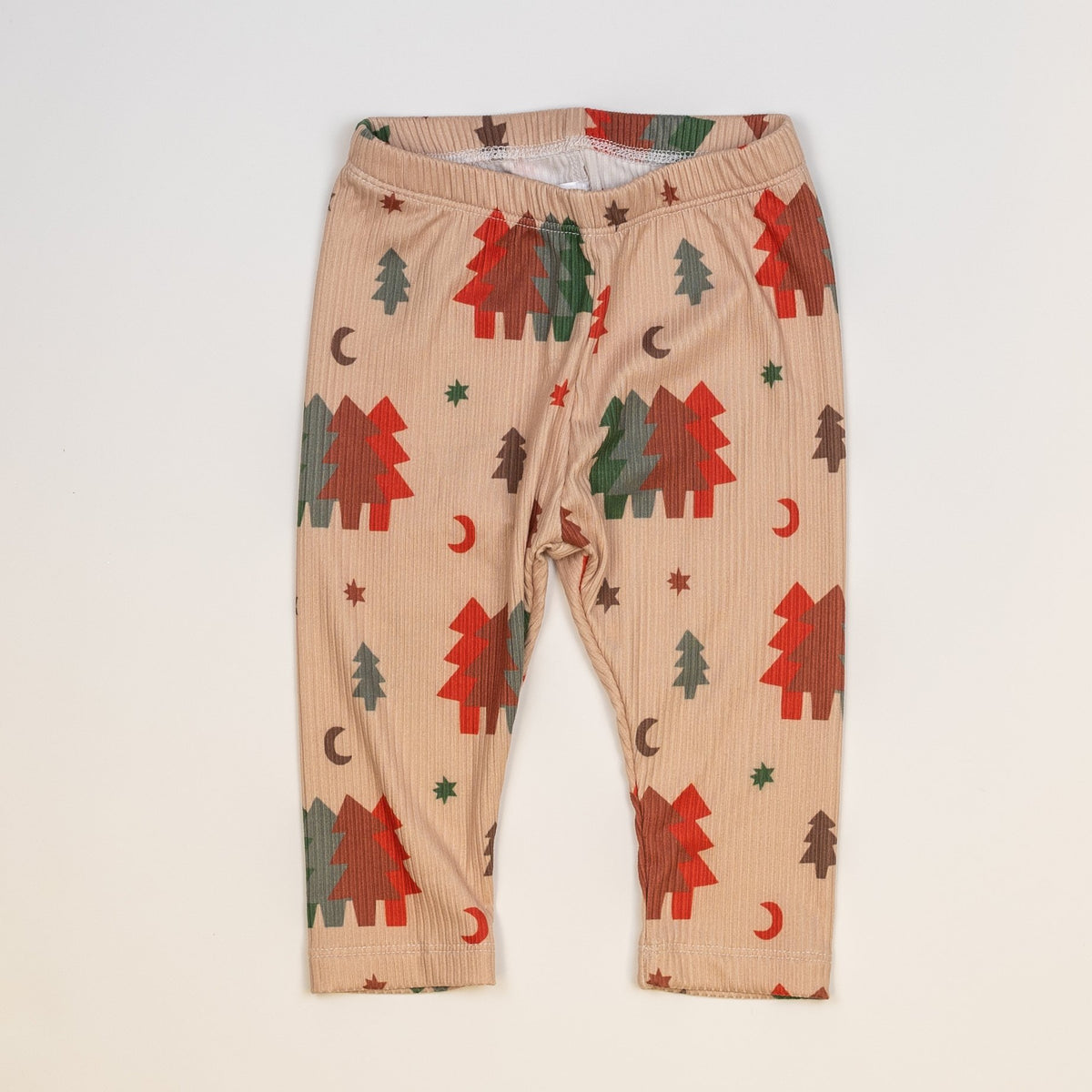 Cuddle Sleep Dream Christmas Magic Trees | Ribbed Leggings