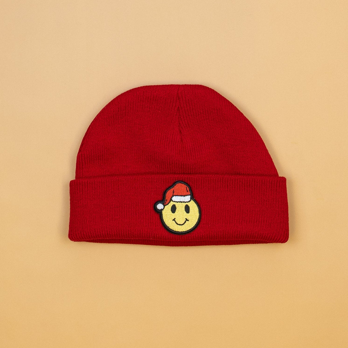 Cuddle Sleep Dream Christmas Smiley Santa Beanies