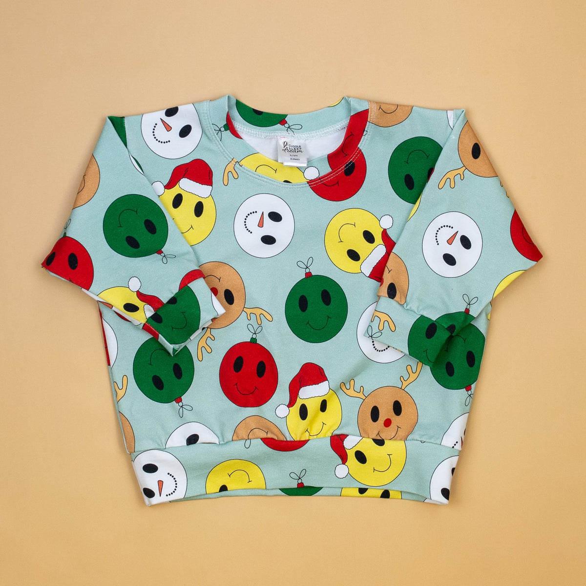 Cuddle Sleep Dream Sweater Christmas Smileys Pullover