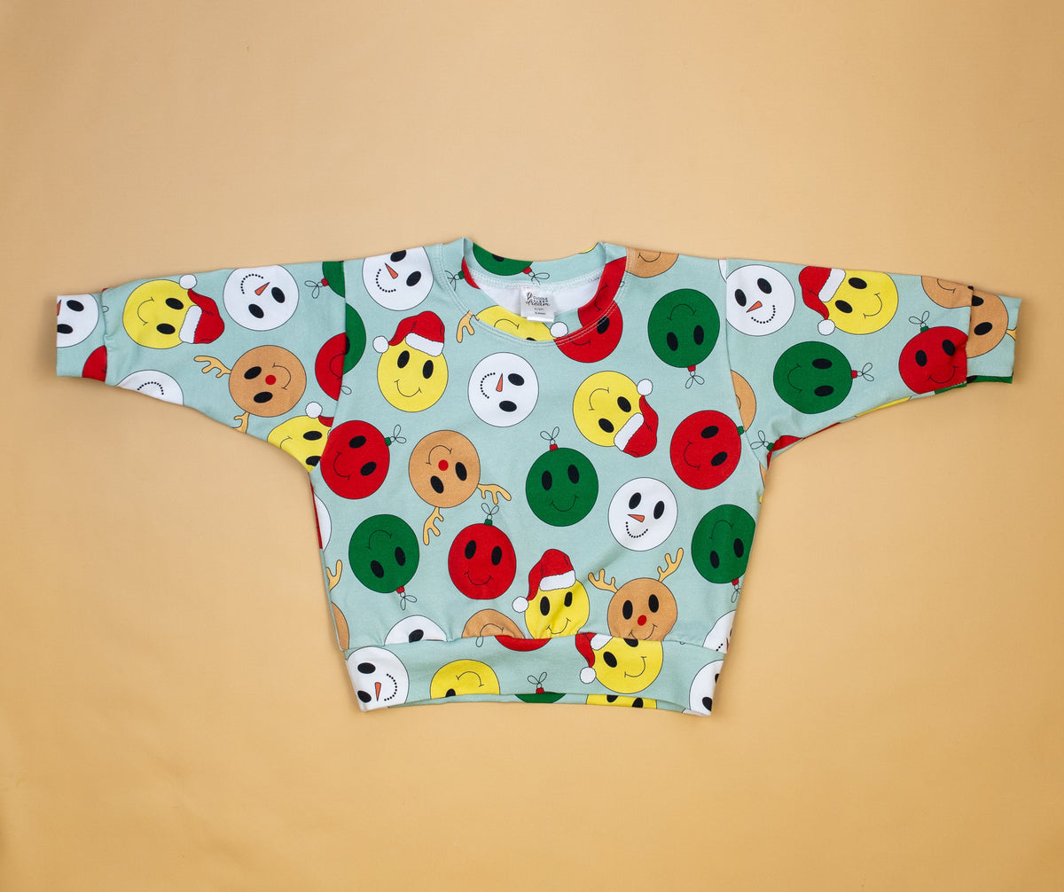 Cuddle Sleep Dream Sweater Christmas Smileys Pullover