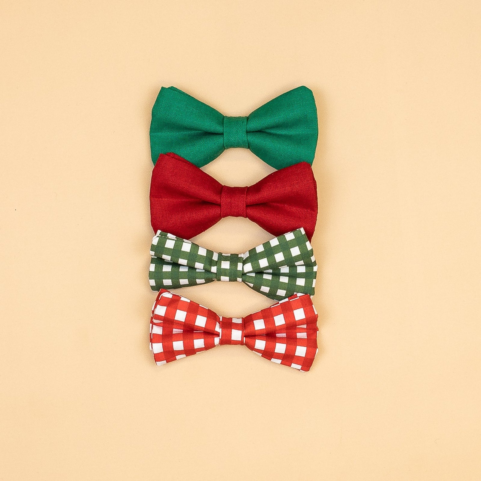 Cuddle Sleep Dream Ties Classic Christmas Snap-On Bowties
