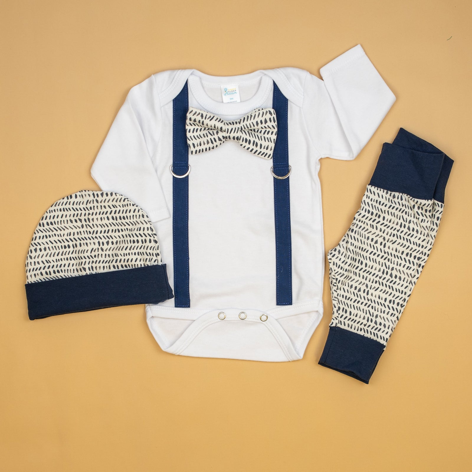 Cuddle Sleep Dream Bundles Coming Home Bundle |  Navy Dashes