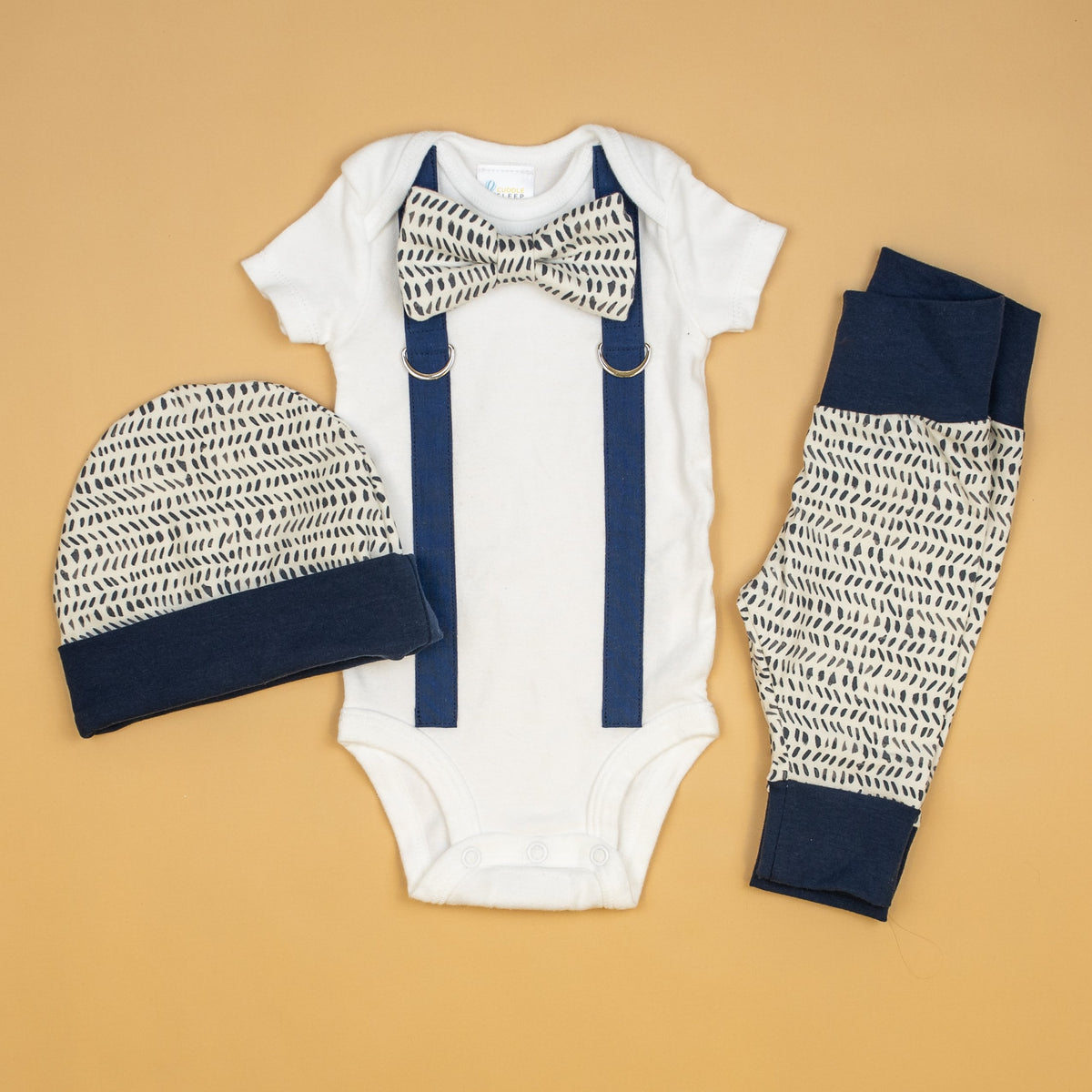 Cuddle Sleep Dream Bundles Coming Home Bundle |  Navy Dashes
