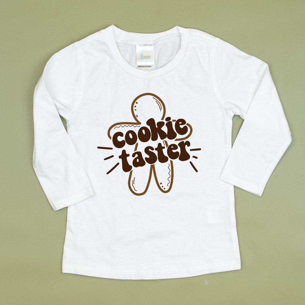 Cuddle Sleep Dream 2t Long Sleeve Tshirt Cookie TASTER Tshirt