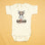 Cuddle Sleep Dream Baby One-Pieces Cowboy Bunny | Natural Bodysuit