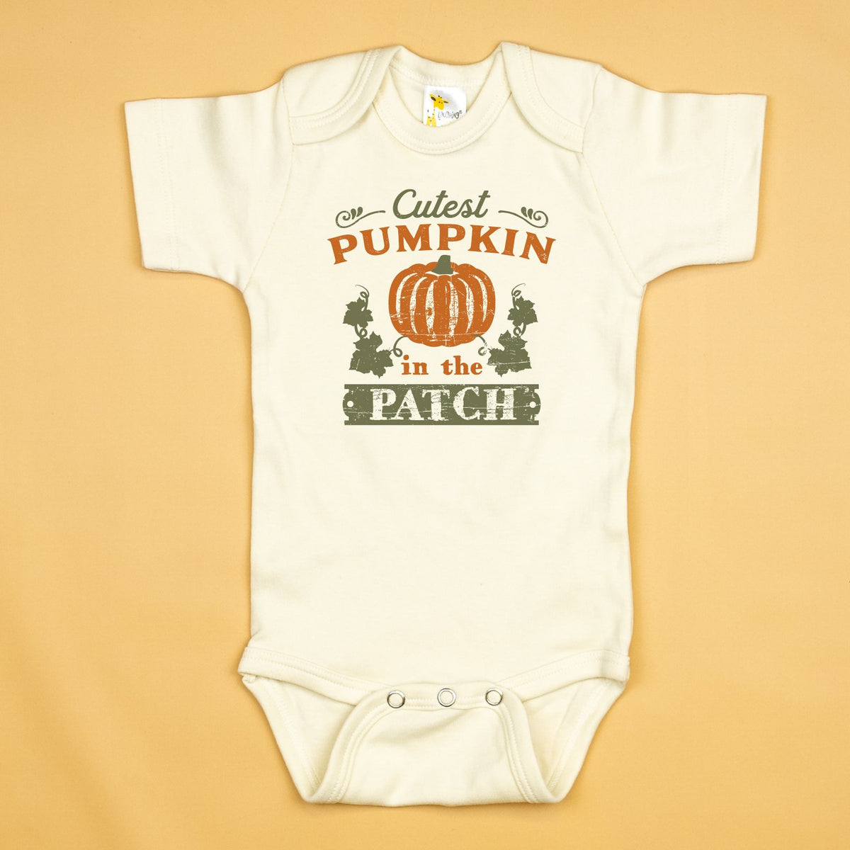 Cutest Pumpkin in the Patch Natural Onesie Cuddle Sleep Dream