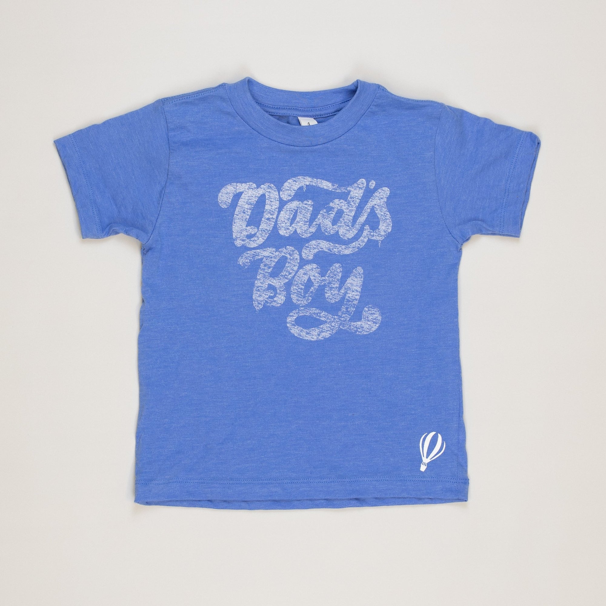 Cuddle Sleep Dream Dad's Boy on Heather Blue | Baby & Kid Tees