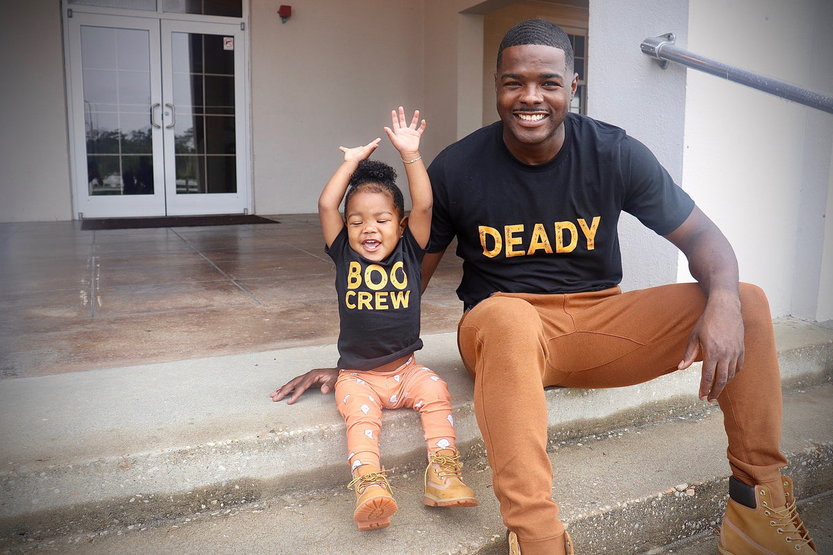 Cuddle Sleep Dream Deady in Orange Halloween Tee