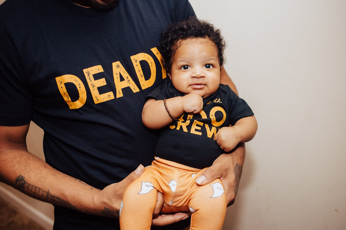 Cuddle Sleep Dream Deady in Orange Halloween Tee