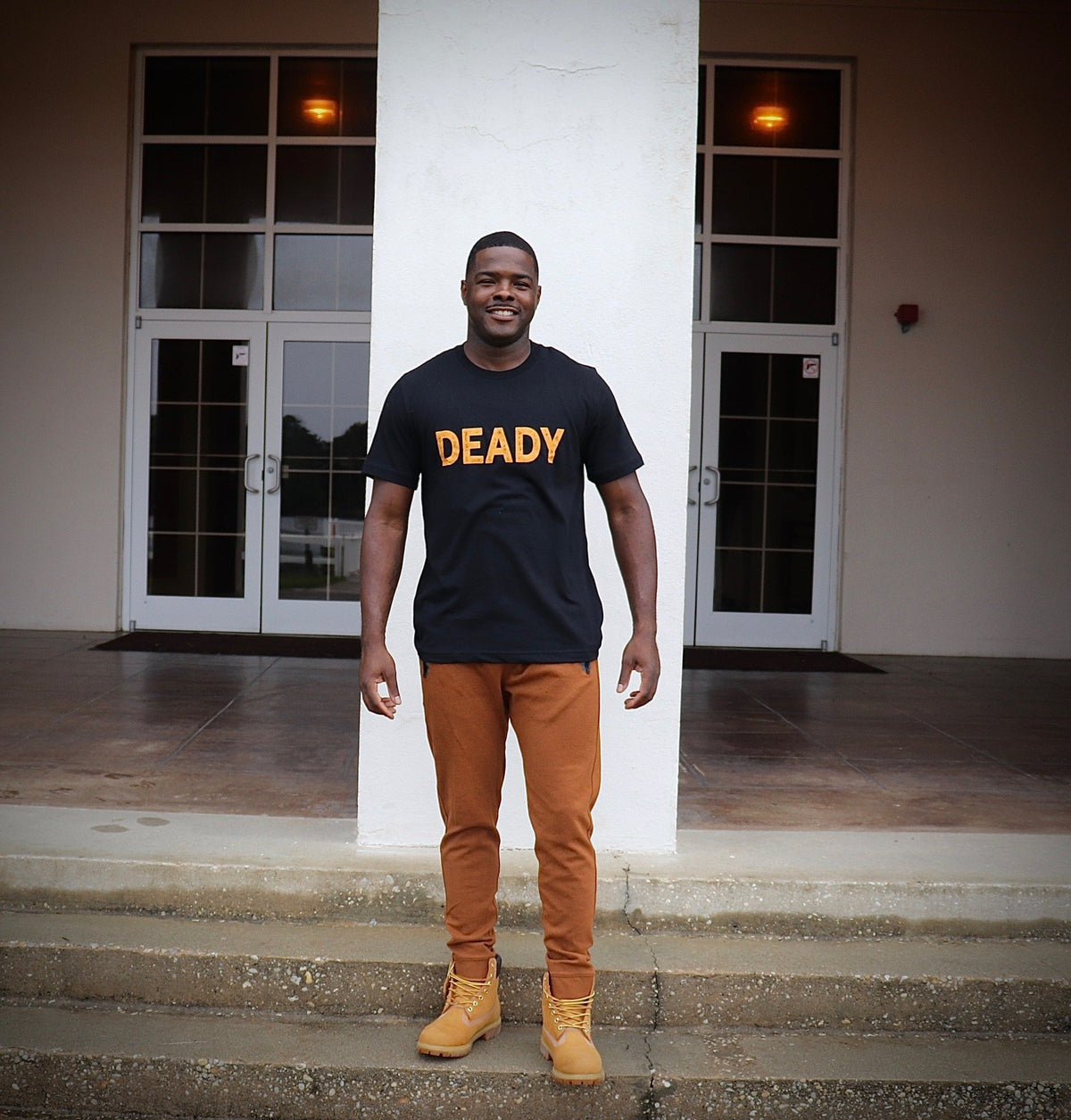 Cuddle Sleep Dream Deady in Orange Halloween Tee