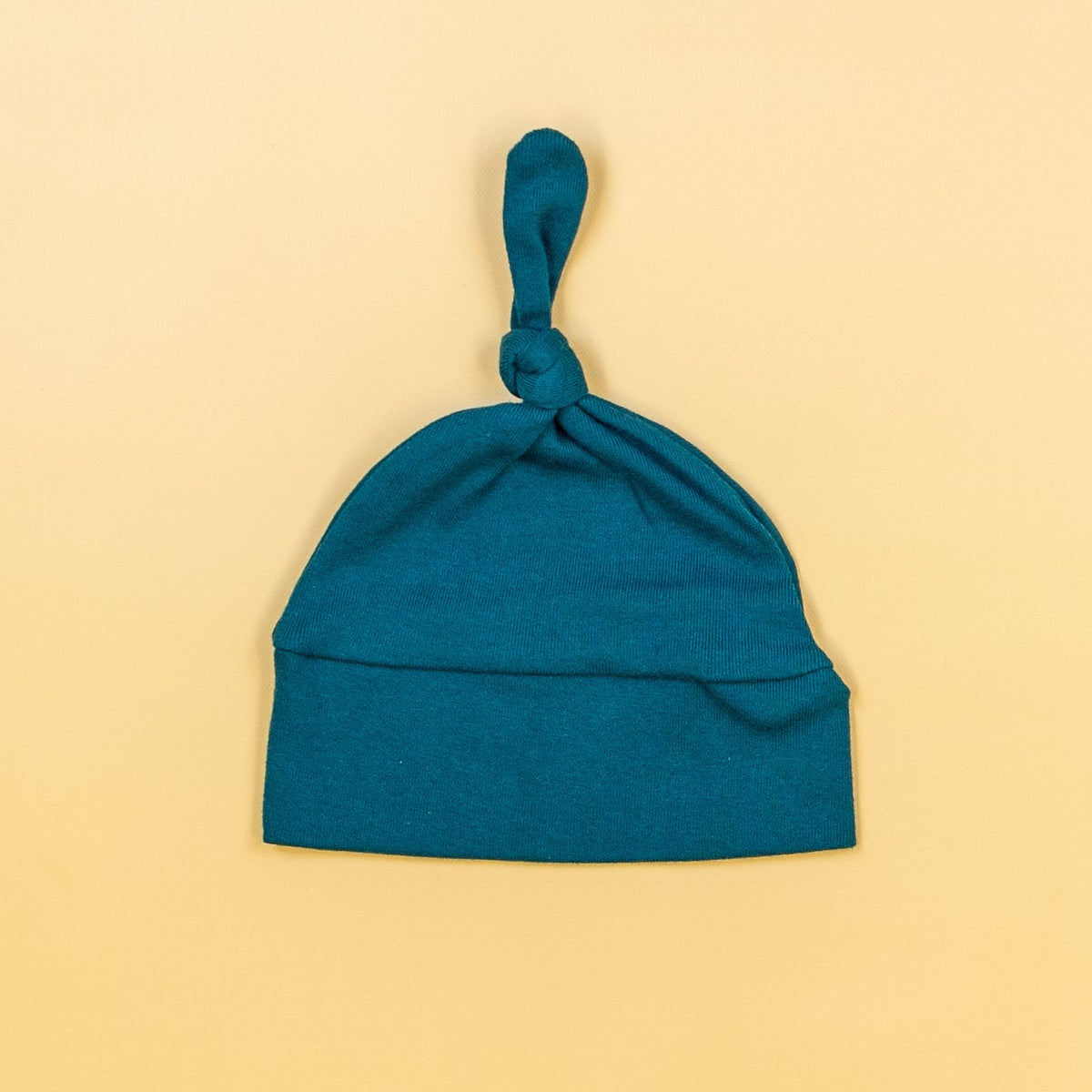 Cuddle Sleep Dream Knot Hat Deep Teal Knot Hat
