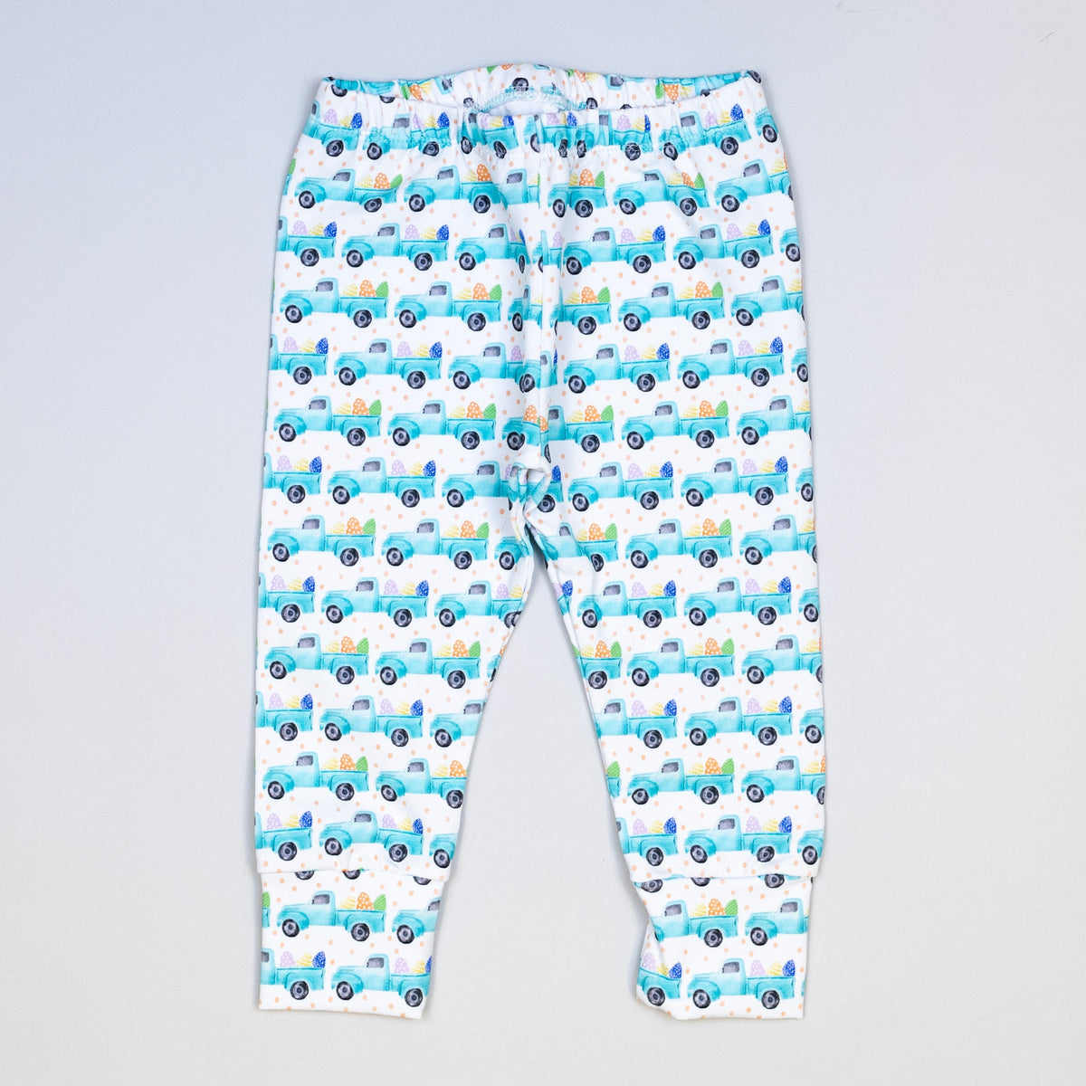 Cuddle Sleep Dream Slim Joggers Easter Farm Trucks | Slim Joggers