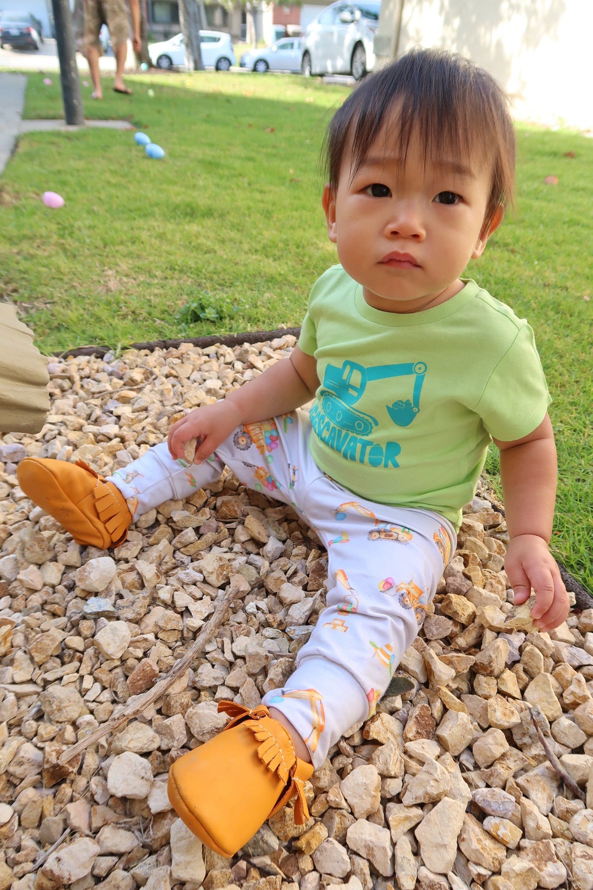 Cuddle Sleep Dream Slim Joggers Easter Truck EGGscavator Slim Joggers