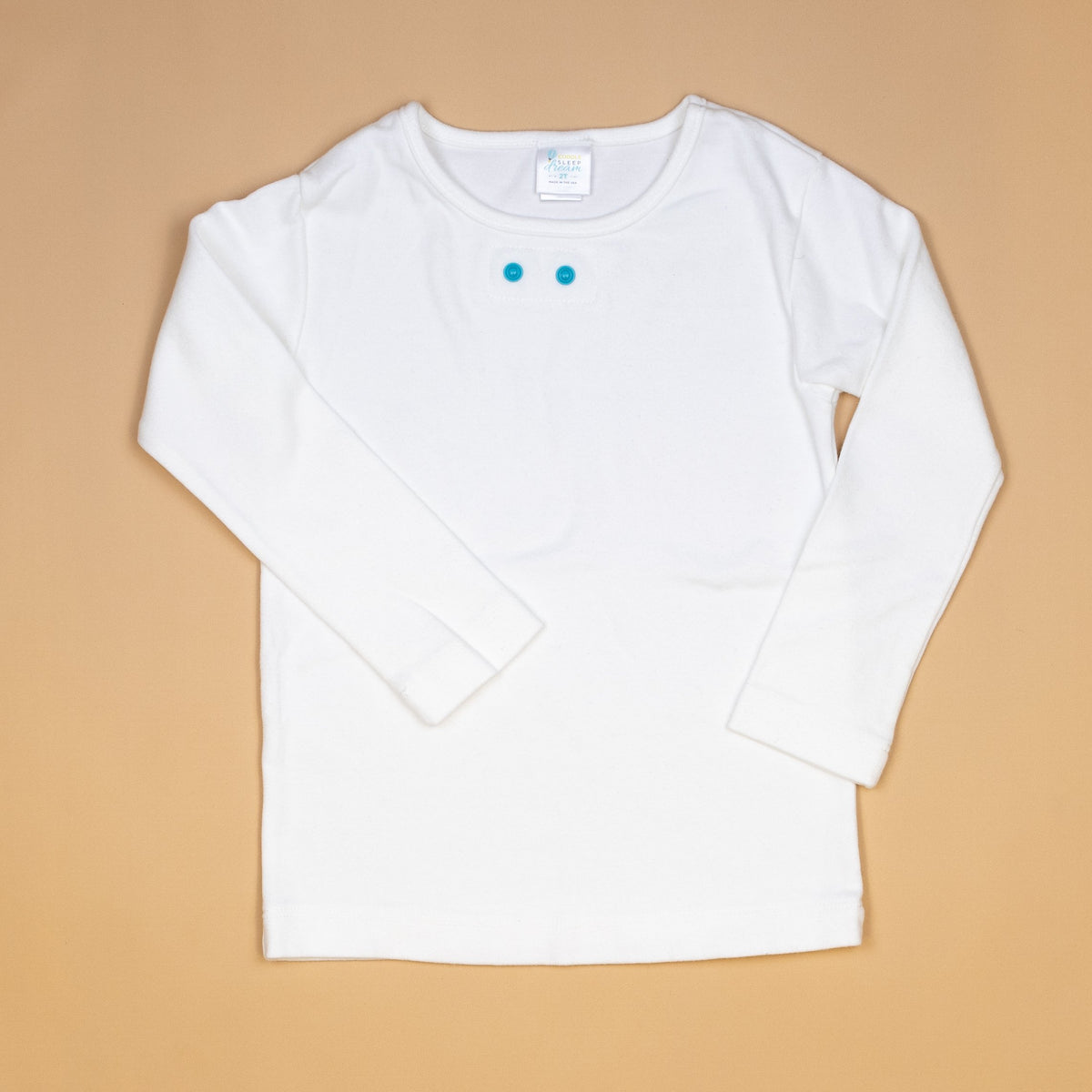 Cuddle Sleep Dream Oh Snap 2t Long Sleeve Tshirt Extra Snap Onesie or Tshirt