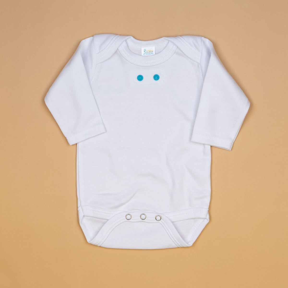 Cuddle Sleep Dream Oh Snap NB Long Sleeve Bodysuit Extra Snap Onesie or Tshirt