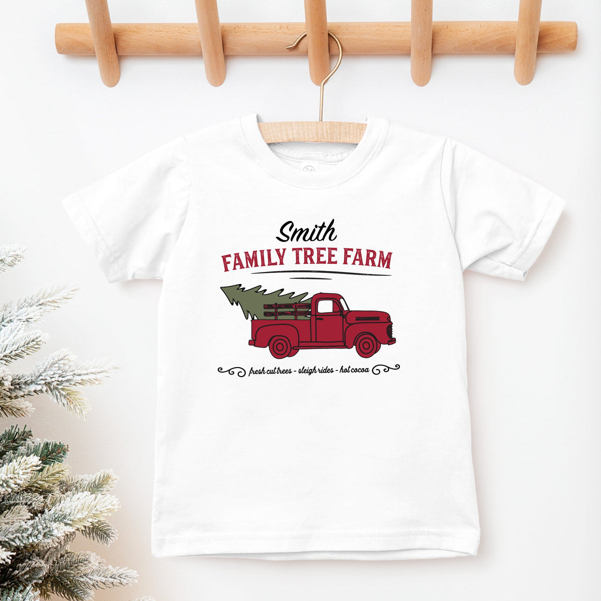 Cuddle Sleep Dream Family Farm Christmas Truck Tshirt