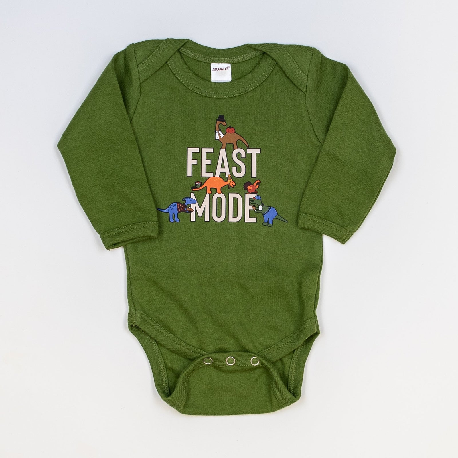 Cuddle Sleep Dream Feast Mode Dinosaur | Bodysuit