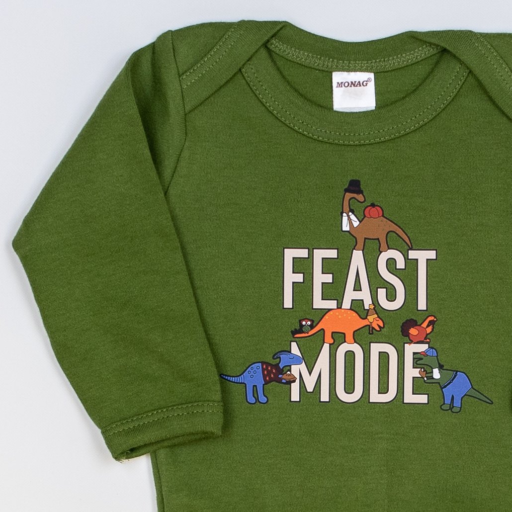 Cuddle Sleep Dream Feast Mode Dinosaur | Bodysuit