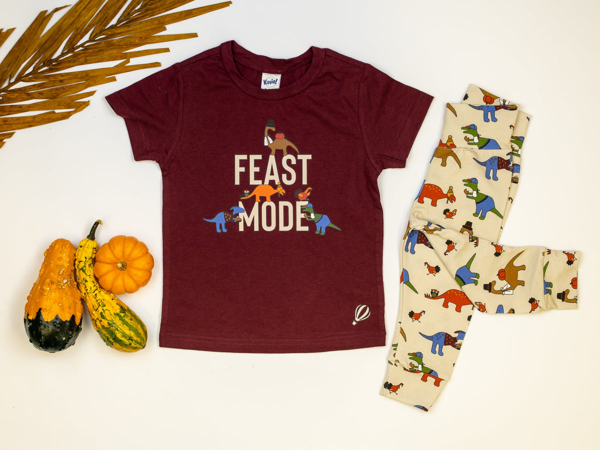 Cuddle Sleep Dream Feast Mode Dinosaur | Tee